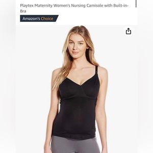 NWOT Playtex Nursing Cami- Medium
